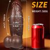 9 Inch Huge Thick Dildo, Girth Dual Density Silicone Dildos with Strong Suction Cup, G-Spot Lifelike Skin Anal Penis Adult for Men And Women