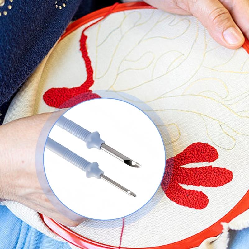 4 Piece Professional Needle With Ergonomic Grip And ABS