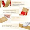 1pc 1m/39.37in Self-Adhesive Floor Transition Strip, Flexible Wood Grain Design Edging for Carpet, Laminate&Floors, Threshold
