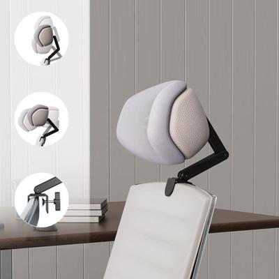 Office Chair Sponge Headrest Attachment Adjustable Height Angle for Computer Chairs Comfortable Neck