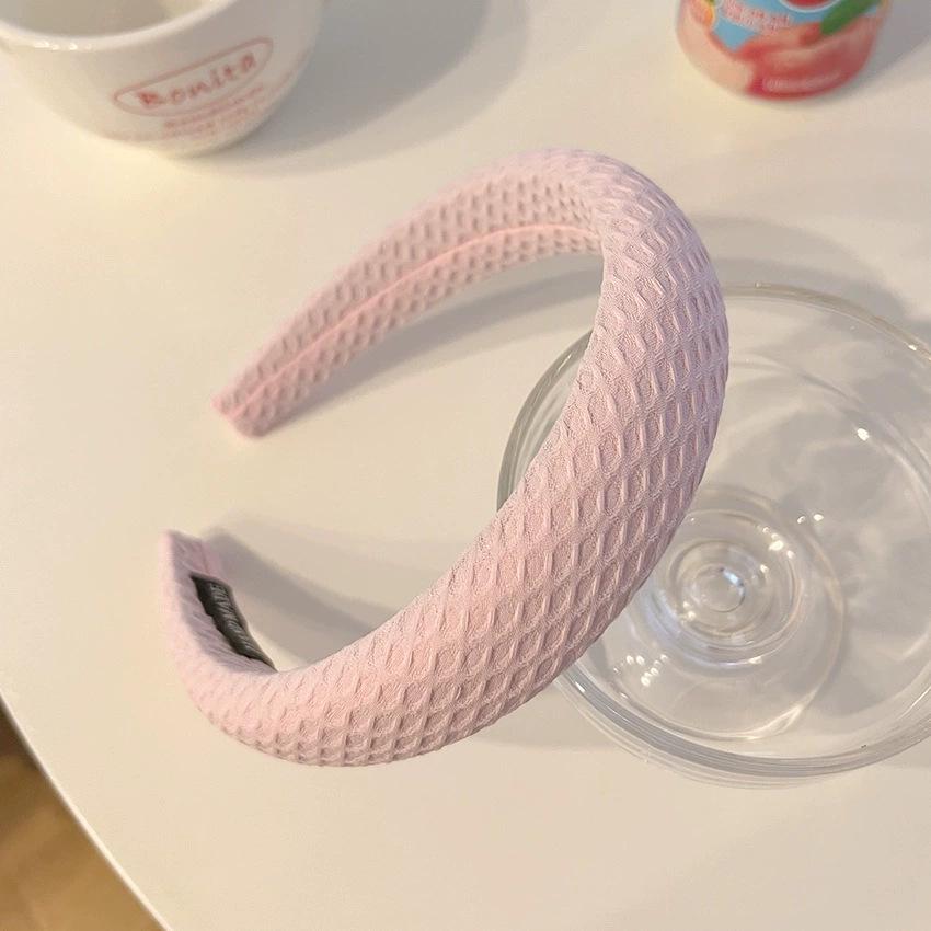 Candy Color Sponge Hair Tie Headband Women's French Style Hair Accessories - Knotted Hairpin Jewelry