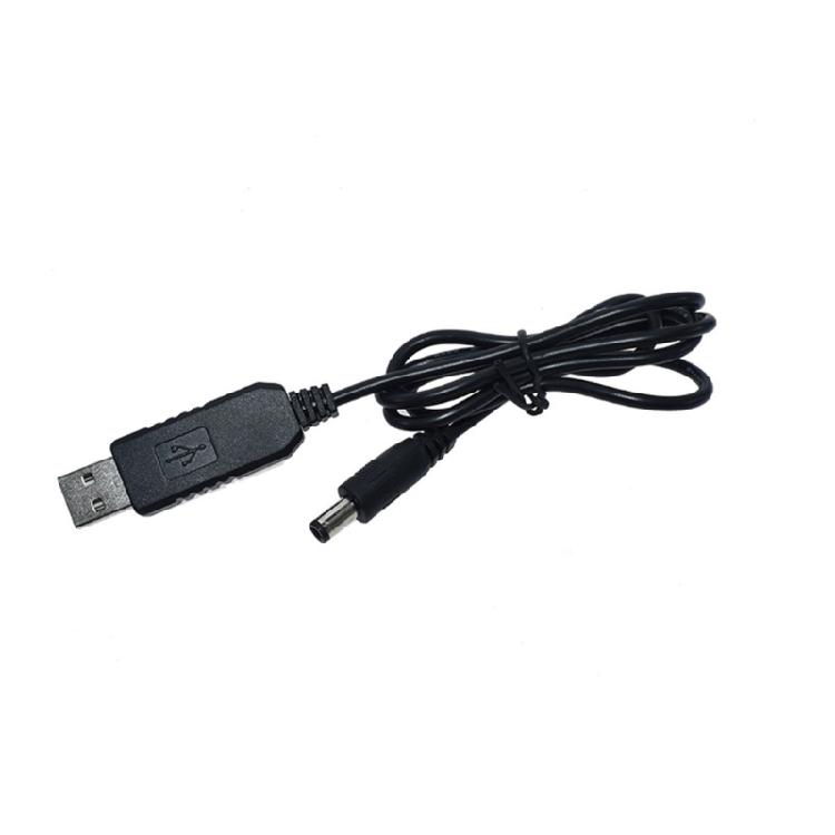 USB To DC5.5x2.1mm Power Regulator Charging Cable Cord 5V To 9/5/12V Voltage Step Up Converter Cable Booster Line
