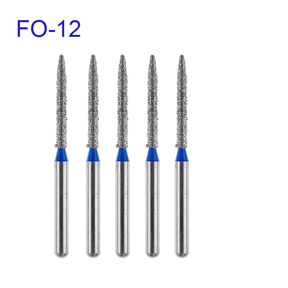 5Pcs/Pack, Jnsur Dental Diamond Burs Dental Drills For High Speed Handpiece Fg Dia 1.6Mm Dental Lab Technican Dentistry Material