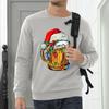 Men Sweatshirt Christmas Shirt Long Sleeve Funny Holdiay Crewneck Xmas Tops