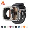 Armband+Hülle für Apple Watch Ultra 2 49mm 44mm 45mm 46mm Silikonband TPU+PC iWatch Serie Ultra 3 SE 3 11 10 9 8 7 6 5 Schutzhülle