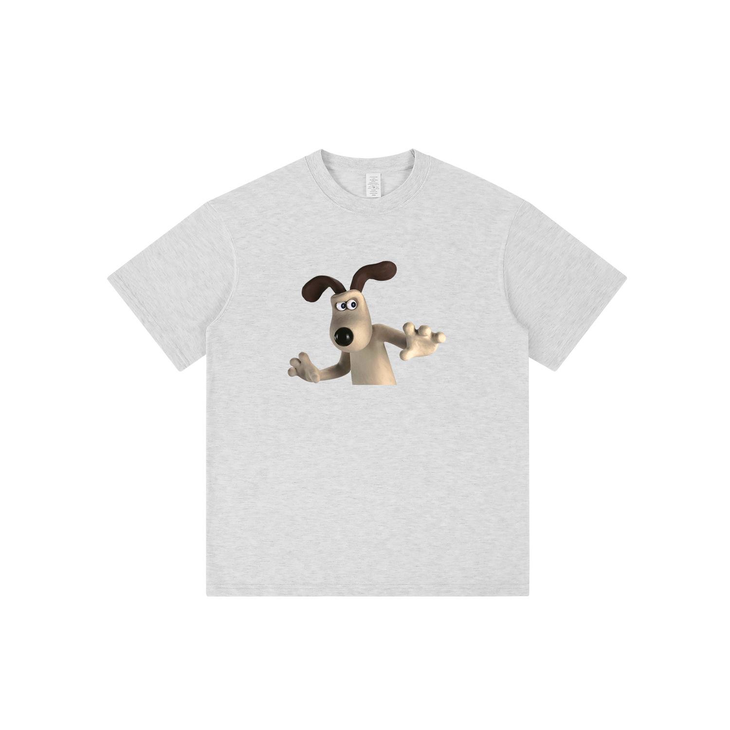 

Unisex Oversized Cotton Cartoon T-Shirt - Summer Fun Print, Short Sleeve XL