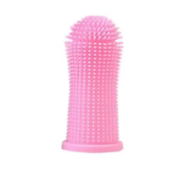 Dog Super Soft Pet Finger Toothbrush Teeth Cleaning Bad Breath Care Nontoxic Silicone Tooth Brush Tool Dog Cat Cleaning Supplies