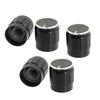 Practical Aluminum Zinc Zinc Alloy Black Rotary Switch Volume Control For Potentiometer Knob Rotary Knob