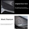 Car Door Audio Speaker Cover Loudspeaker Trim Frame Sticker Stainless Steel for Tesla Model Y 2024-2024 Interior Accessories