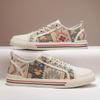 Flat Sneakers Men Roman Canvas Shoes For Men Summer Walking Sneakers Shoes Male British Style