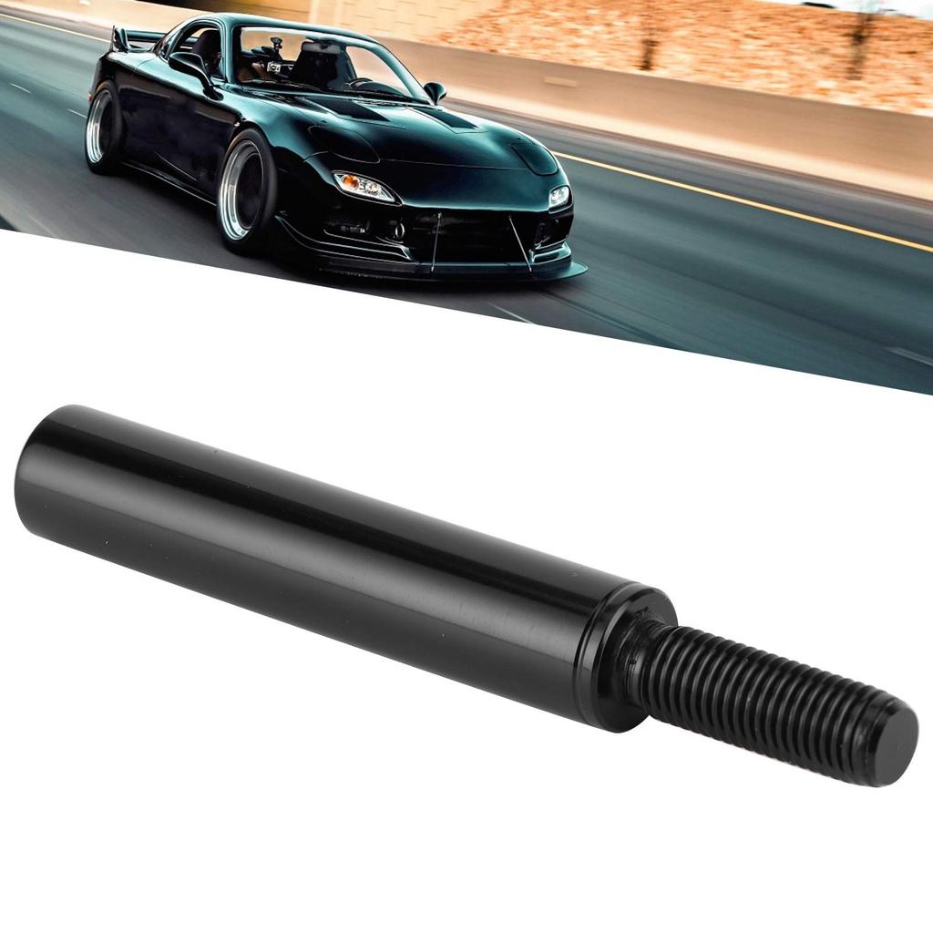 Elerose Car Gear Shift Extension, 3" Shift Knob Extender Manual Shifter Gear Lever Extension Fits M10 x1.25 Mitsubishi