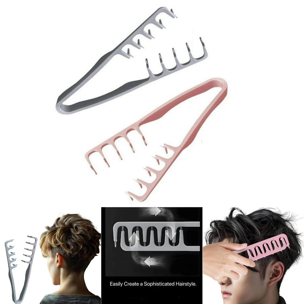 Styling Comb With Texture, Large Tooth Comb For Volume And Care, Volume For The Hair With Bangs