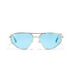 Metal Glasses Double Beam Cat Eye Retro Sunglasses Women'S Ins Popular Men'S Large Frame Sunglasses