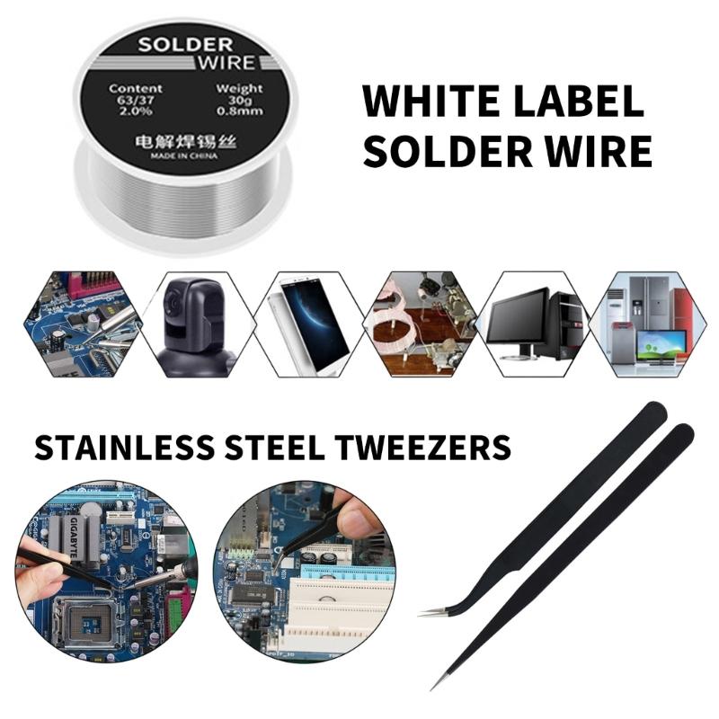 Internal Heated Soldering Guns Kits for Metalwork with Fast Heating and Ergonomatic Handle for Circuit Board Repair