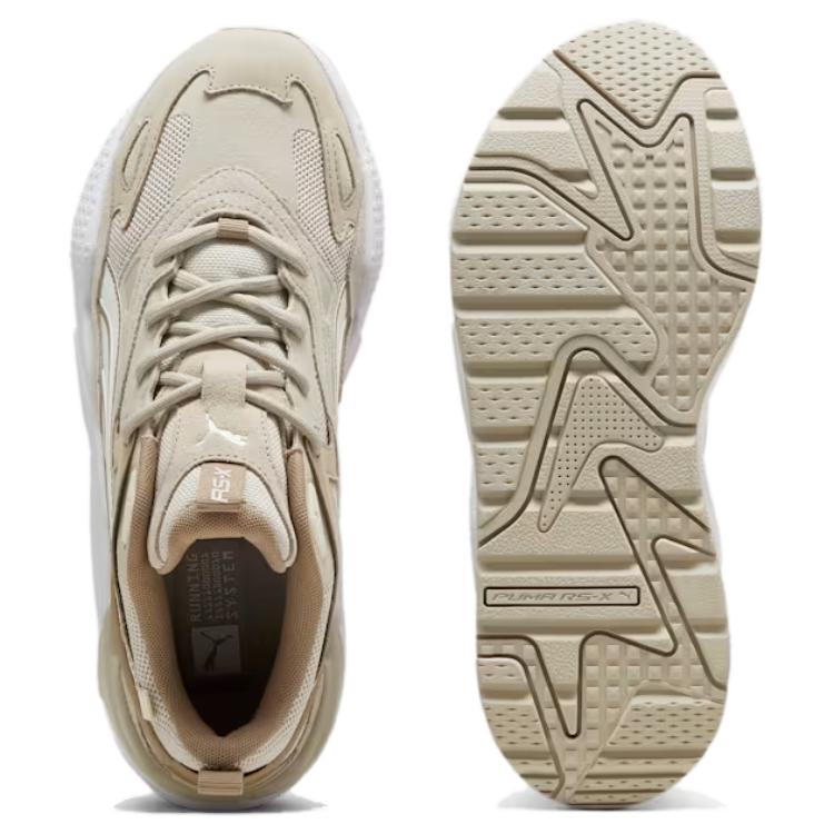 Puma RS-X Efekt Premium Desert Dust White Unisex Sneakers Cream 390776-51