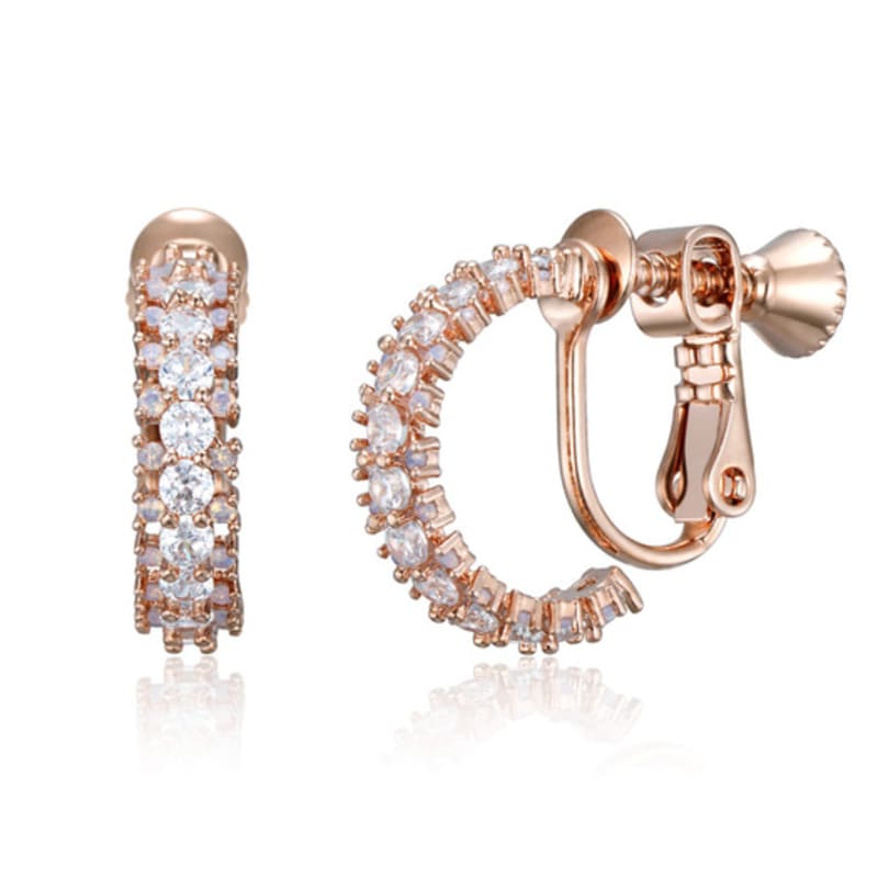 ELLE Jewelry Bling Rose Bracelet Earrings ELSPEE503