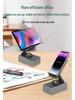 In-Stock 4-in-1 Charger: Tablet & Phone Stand with Wireless Bluetooth Speaker, 360° Rotation