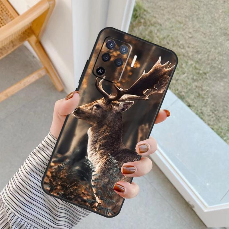 

Deer Case For Oppo A18 A78 A98 A38 A58 A60 A80 A40 A96 A76 A16 A94 A74 A54 A15 A17 A57 A77 A5 Pro OPPO A78 5G