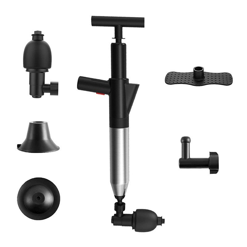 

Профессиональный слив высокого давления с одним каналом для туалета, ванной комнаты, кухни, дноуглубительные работы, черная нержавеющая сталь чёрный