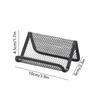 Metal Mesh Business Card Holders, 1Pack Durable Stainless Steel Card Stand for Desk, Office, and Business Use