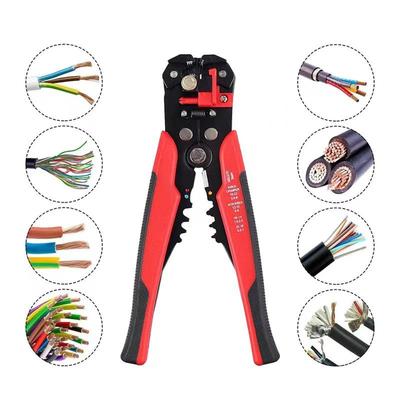 Einstellbarer Isolationsabisolierer zum Abisolieren von Draht von AWG 10-24/0,2-6 mm Automatisches Abisolierwerkzeug/Schneidzange