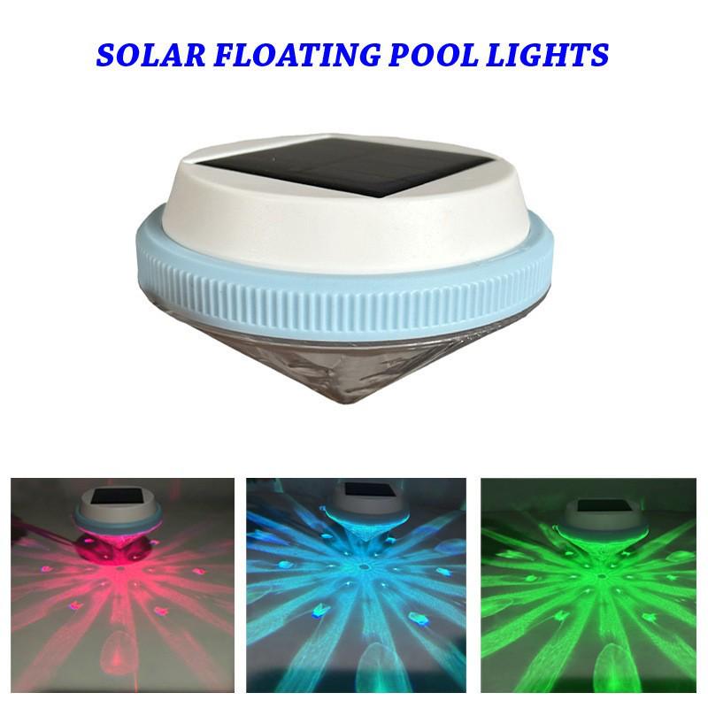 Colorful Solar Floating Waterproof Light for Garden, Pool, and Pond