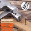 Multi-Function Non-Slip Claw Hammer with Magnet - Round Head, Plastic-Coated for Woodworking