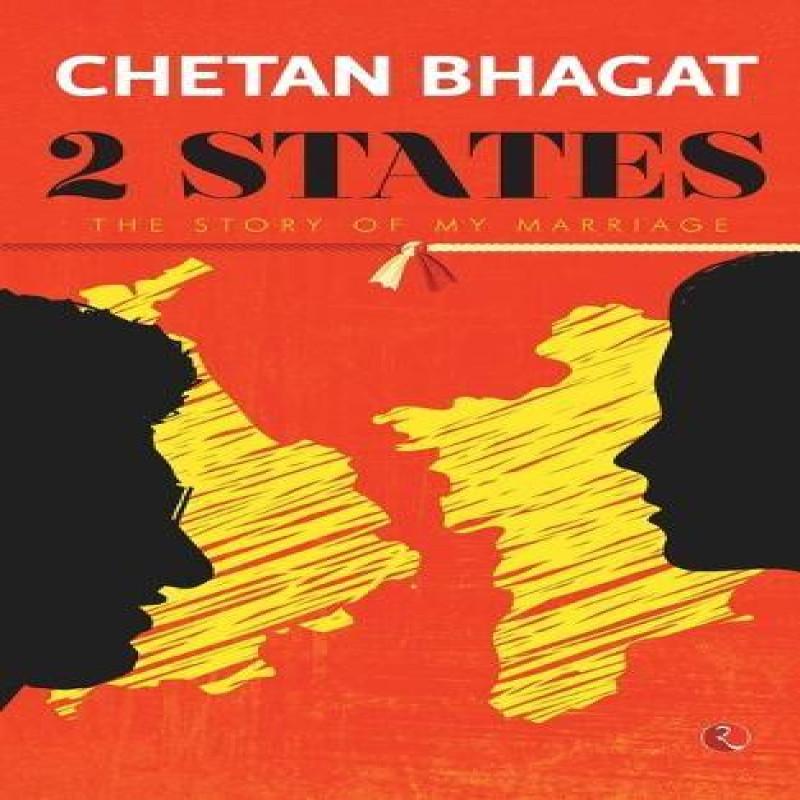 2 States by Chetan Bhagat Paperback Book 9788129135520