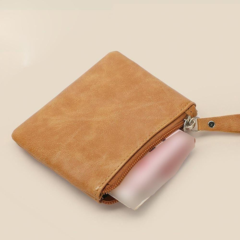 Clutch Bag Solid Color Coin Purse Slim Wallet Korean Style Wallets Women Wallets Small Item Bag