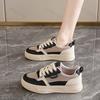 Fashion Women's Canvas Shoes 2025 Spring Summer New Mesh Breathable Low Help Platform Sneakers Comfortable Fashion Lace Up Casual Flats