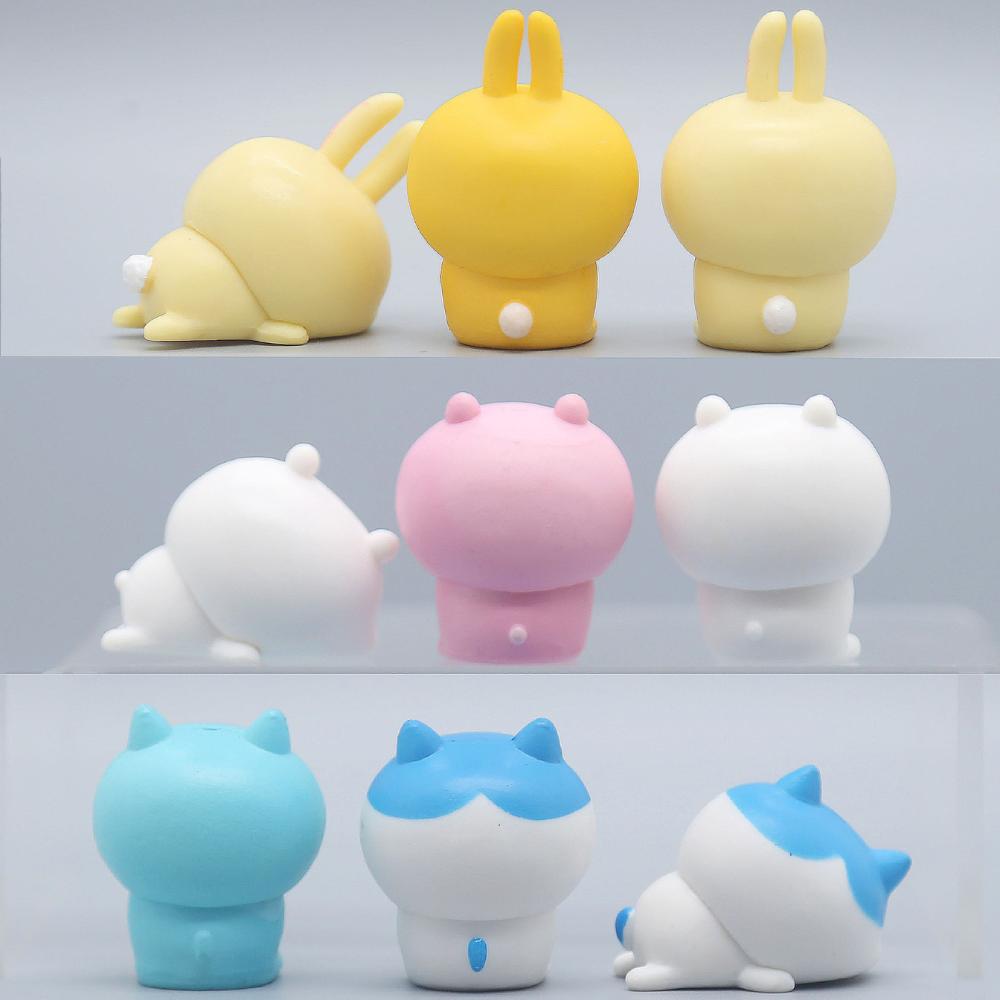 New Chiikawa Various Cute Usagi Hachiware Car Ornaments Cartoon Characters Desk Office Home Furnishings Gift Collection