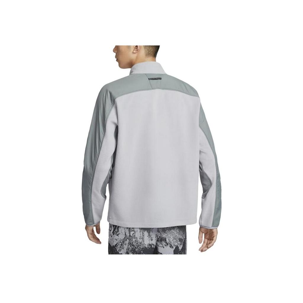 Nike Stand Collar Comfortable Casual Running Long Sleeve Jacket Men Jacket Gray FV9964078