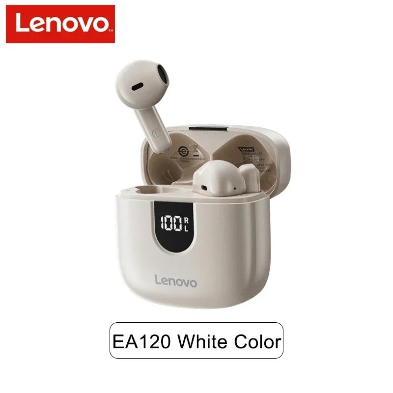 Originální sluchátka Lenovo EA120 Bluetooth 5.4 Sportovní sluchátka s redukcí hluku Herní sluchátka s dotykovým ovládáním Sluchátka s mikrofonem NOVINKA