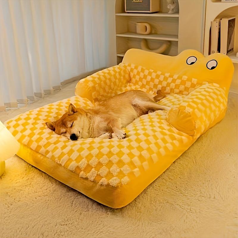 

Уютная и моющаяся лежанка для собак, подходящая для осени и зимы, которая обеспечивает тепло и комфорт, а также служит кошачьим гнездом в любое время года. 2XL