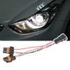 9005 9006 HB3 HB4 Female Adapter Double Bulb Plug And Play Wiring Harness For Easy Vehicle Lighting Upgrade