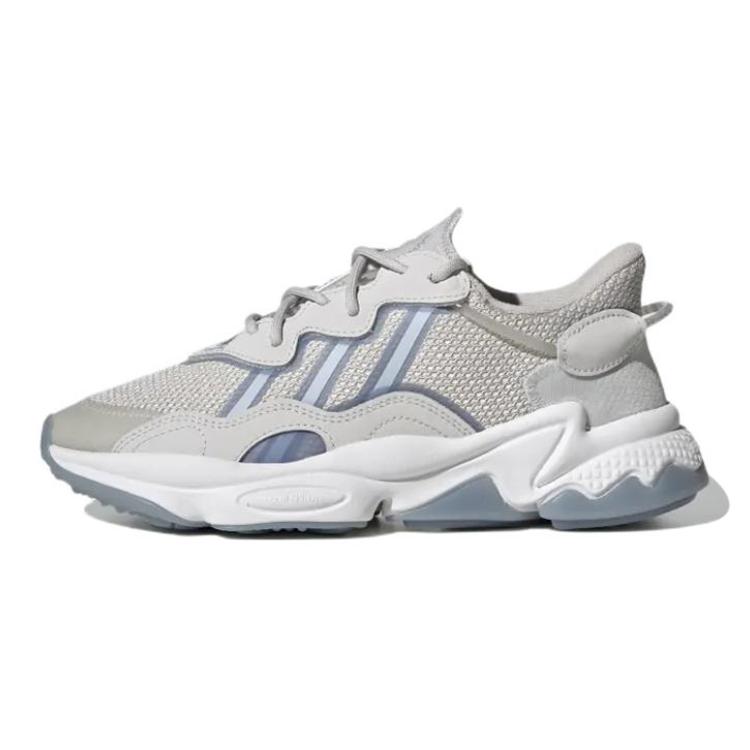 Adidas Originals Ozweego Abrasion Resistant Low top Kids Lifestyle Shoes White Unisex GV6744 36
