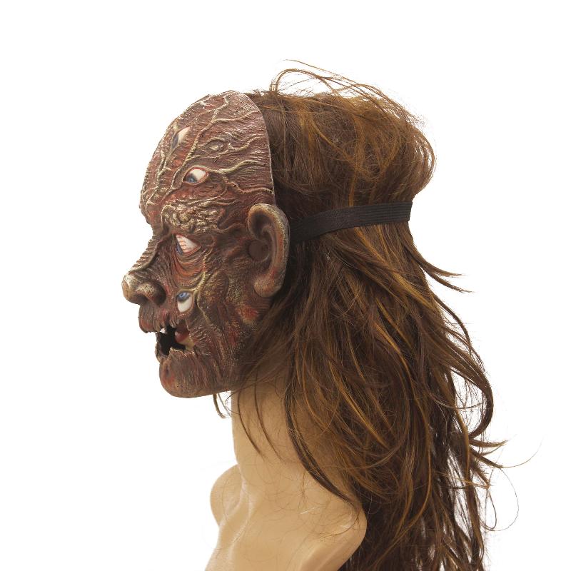 

Маска гоблина эльфа Злые маски орка Жуткий демон Череп Монстр Гном Латексный шлем Гоблиноид Хэллоуин Карнавальная вечеринка Костюм Реквизит 1PCS