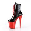 20Cm thick-soled waterproof table stiletto high-heeled low boots nightclub stage pole dance high-heeled boots