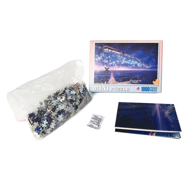 1000 PCS DIY Große Puzzle Spielzeug Personalisierte Jigsaw Puzzle Spielzeug