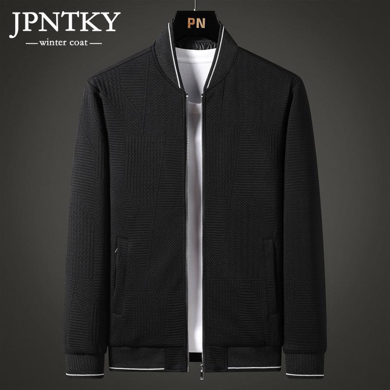 

JPNTKY High-grade Men s Jacket Jacket Autumn and Winter New Casual Cardigan Baseball Uniform Old Dad Vintage Jacket