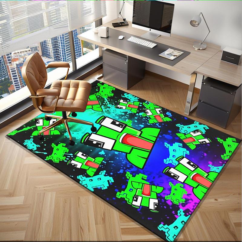 Space Un-speakable Adventure Office Rug Chair Mat, Game Carpet, Suitable for Front Door, Bedroom, Living Room, Desk, Holiday Gift