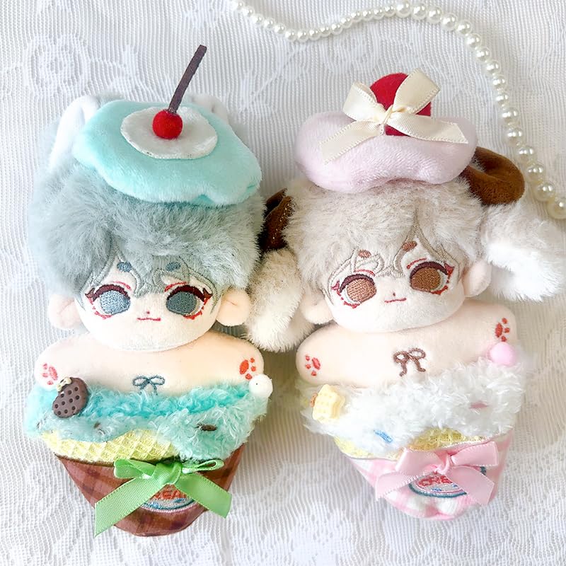Pink Ice Cream Plush Costume for 10cm Plush Toy [Used]