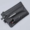 Weatherproof Men's Functional Wallet External Slots RFID Blocking Credit Card Holder with Wristband EDC Carrier Passport Holder
