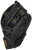 ZETT Boys Softball Glove Grand Hero Black Right Throw BJGB76535 All-Round (1900)