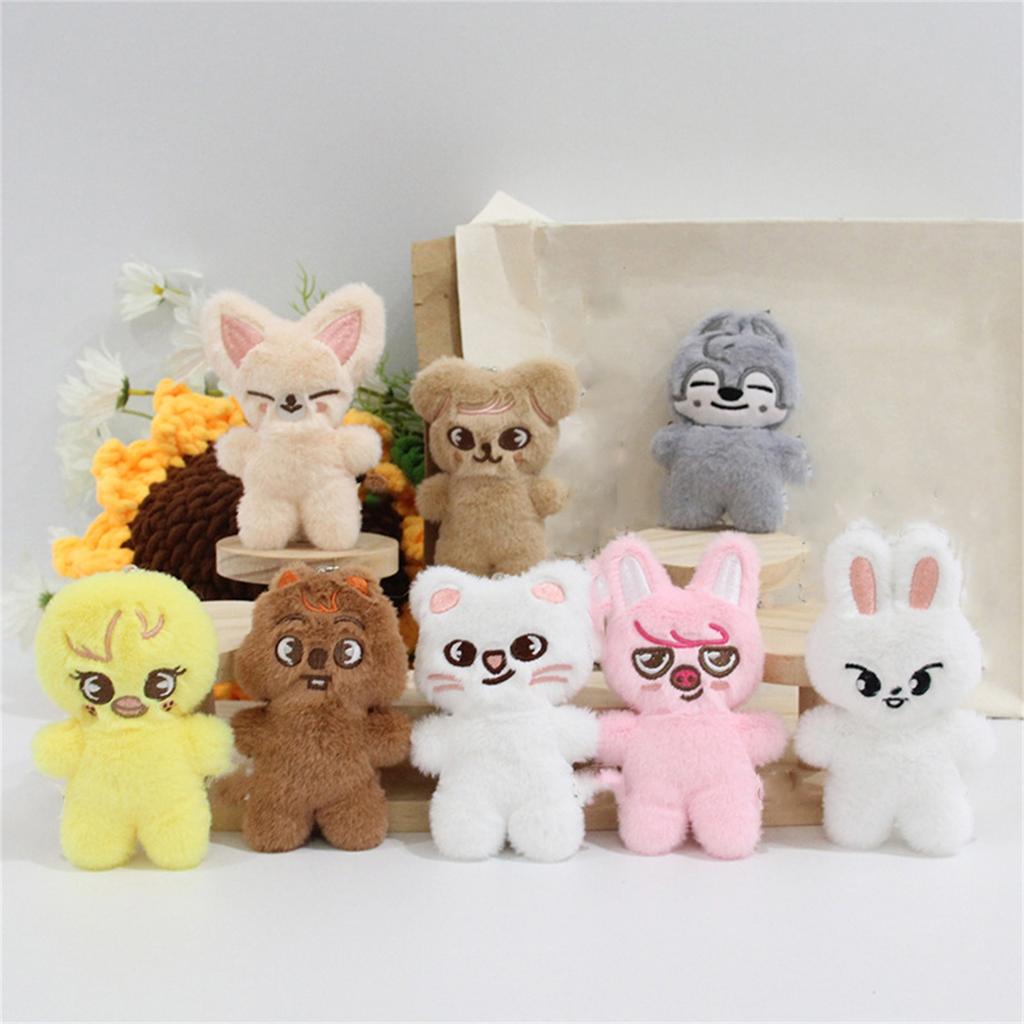 Cute Wandering Children Doll Standing Posture Doll Keychain Bag Pendant Toy