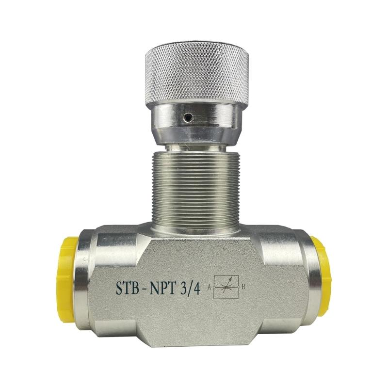 Carbon Steel Single Way Throttle Check Valves Replacement Hydraulic Flows Control Needle Valves For Hydraulic Oil Gas