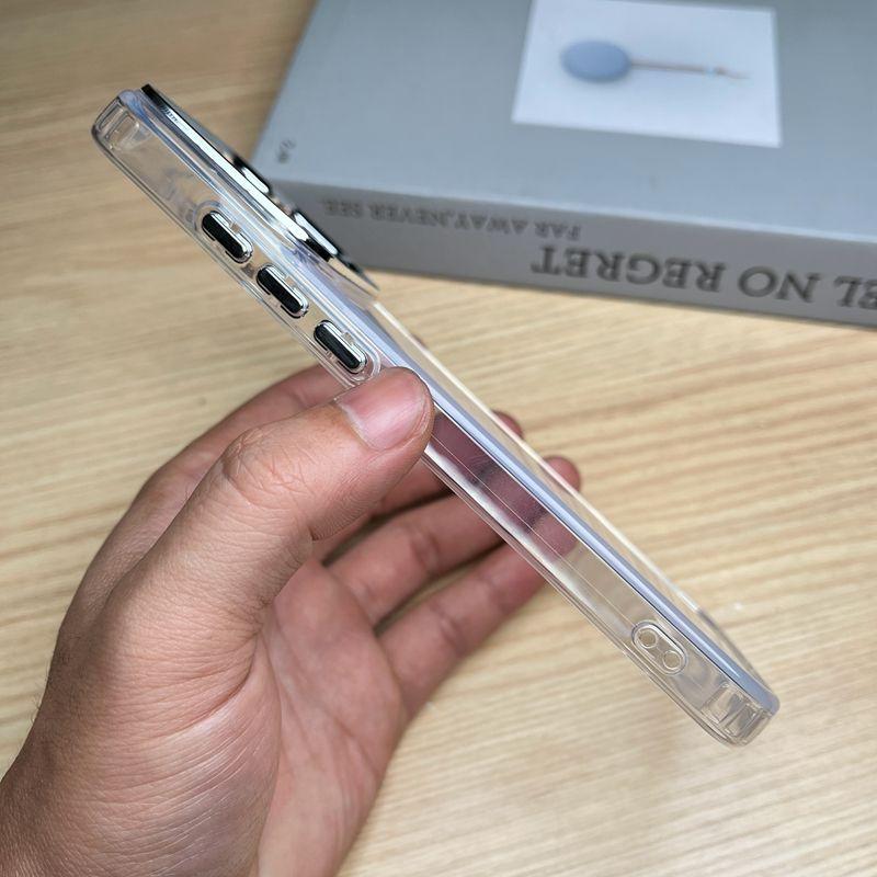 Für Realme Neo 8 Hülle Magnetisch TPU Weiches Silikon Transparent Handyhülle Für Realme Neo8 Schale Stoßfest Staubdicht Stoßfänger