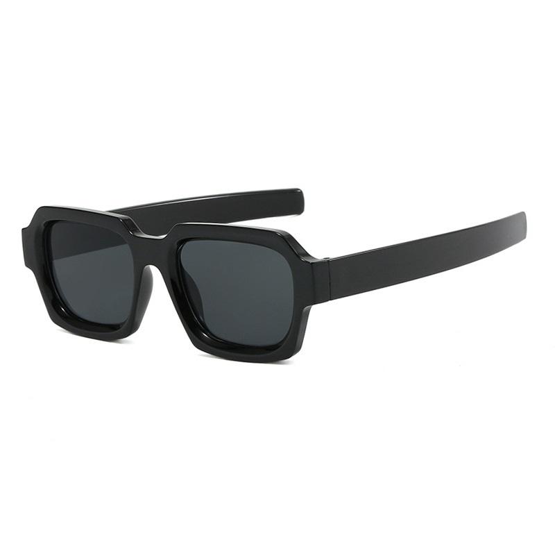 

Classic Retro Square Sunglasses Women Brand Designer Vintage Two-Color Frame Men Sun Glasses Ladies Female Uv400 as picture