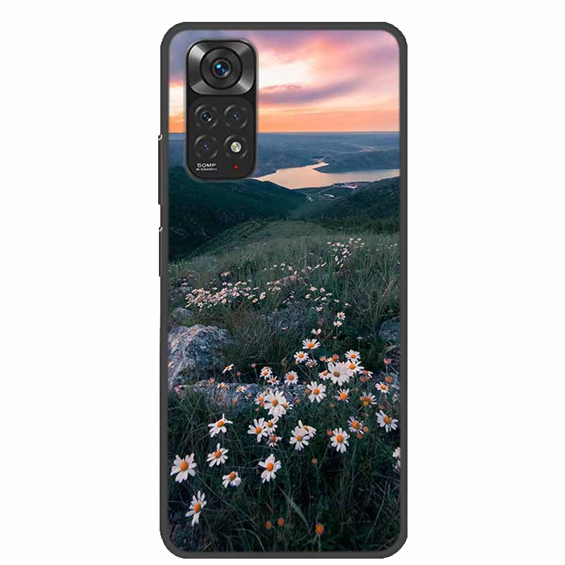 For Redmi Note 11 Cases Note11s Painted Soft TPU Silicone Phone Cases for Xiaomi Redmi Note 11 Pro 5G Cover Coque Note11s 4G Bag