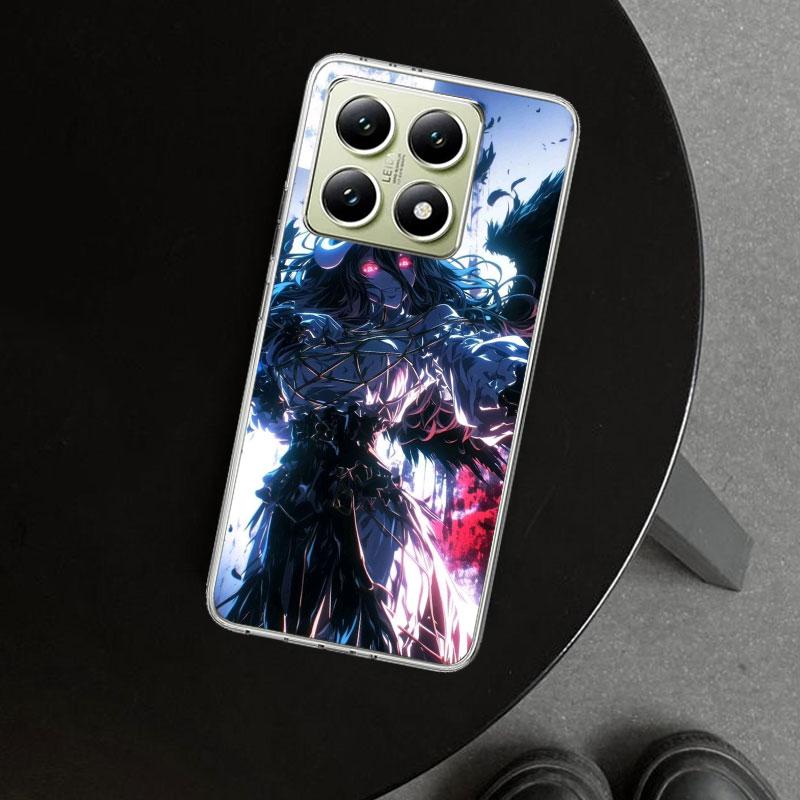 Albedo Overlord Anime Phone Case Cover for Xiaomi Redmi Note 15 14 13 12 11 Pro Plus 14S 12S 11S 11T 11E 10S 10 Customized Funda